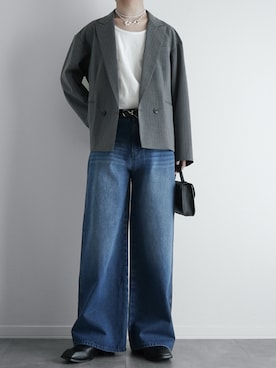 「TORY LEATHER（トリーレザー）のアイテム」を使った、itsukiさん（メンズ・167cm）の春コーディネート