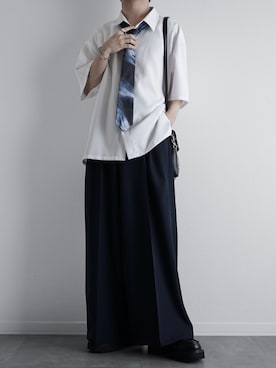 「アイテム（リング）」を使った、itsukiさん（メンズ・167cm）の夏コーディネート