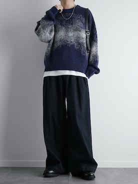 「アイテム（タンクトップ）」を使った、itsukiさん（メンズ・167cm）の秋コーディネート