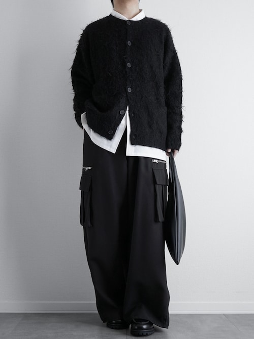 ルーズシルエットフェザーカーディガン（カーディガン/ボレロ）｜SOCCE