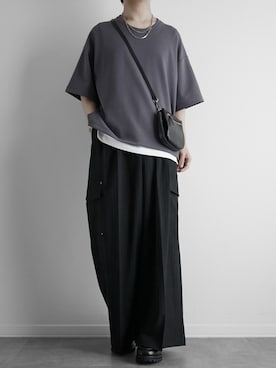 「SOCCE（ソーシー）のアイテム」を使った、itsukiさん（メンズ・167cm）の春コーディネート