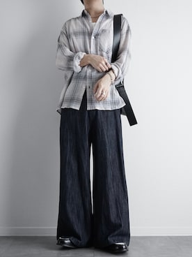 「STUDIOUS(ステュディオス)のアイテム」を使った、itsukiさん(メンズ・167cm)の春コーディネート