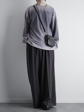 「アイテム（パンツ）」を使った、itsukiさん（メンズ・167cm）の秋コーディネート