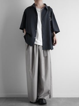 「アイテム（バッグ）」を使った、itsukiさん（メンズ・167cm）の春コーディネート