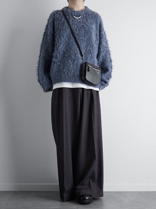 MAISON SPECIAL ショルダーバッグ 「UNISEX」Goat Leather Flap