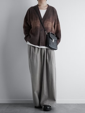 「アイテム（ネックレス）」を使った、itsukiさん（メンズ・167cm）の秋コーディネート