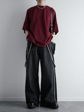 「アイテム（リング）」を使った、itsukiさん（メンズ・167cm）の夏コーディネート