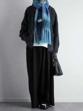 「アイテム（マフラー）」を使った、itsukiさん（メンズ・167cm）の秋コーディネート