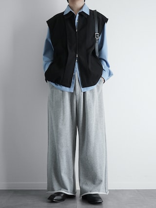 「SOCCE（ソーシー）の【袖脱着可能】TRデタッチャブルジャケット（その他アウター）」を使った、itsukiさん（メンズ・167cm）の冬コーディネート