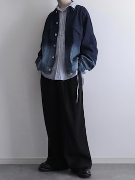 「tk.TAKEO KIKUCHI（ティーケータケオキクチ）のアイテム（ジャケット/アウター）」を使った、itsukiさん（メンズ・167cm）の秋コーディネート