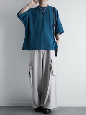 「アイテム（リング）」を使った、itsukiさん（メンズ・167cm・20代）の夏コーディネート