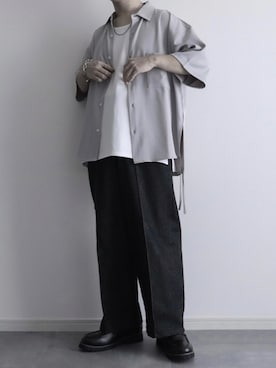 「ASTRONOMY（アストロノミー）のアイテム」を使った、itsukiさん（メンズ・167cm）の夏コーディネート
