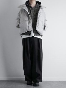 「アイテム（タンクトップ）」を使った、itsukiさん（メンズ・167cm）の秋コーディネート