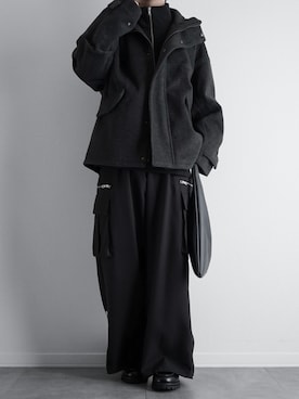 「アイテム（トートバッグ）」を使った、itsukiさん（メンズ・167cm）の秋コーディネート