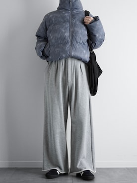 「アイテム（スウェットパンツ）」を使った、itsukiさん（メンズ・167cm）の秋コーディネート