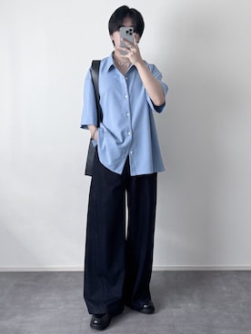 「STUDIOUS（ステュディオス）のアイテム」を使った、itsukiさん（メンズ・167cm）の夏コーディネート