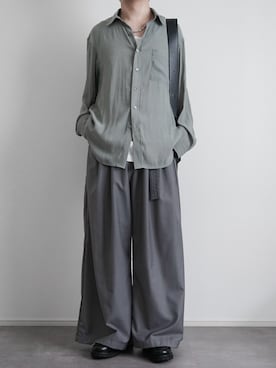 「STUDIOUS(ステュディオス)のアイテム」を使った、itsukiさん(メンズ・167cm)の夏コーディネート