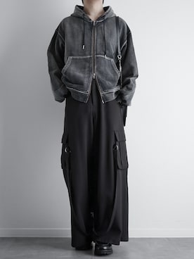 「CIASENSE（シアセンス）のアイテム」を使った、itsukiさん（メンズ・167cm）の冬コーディネート