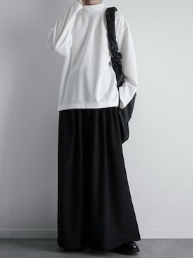 「アイテム（スラックス）」を使った、itsukiさん（メンズ・167cm）の夏コーディネート