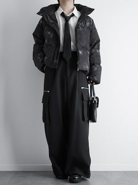 「アイテム（フォーマルスーツ/小物）」を使った、itsukiさん（メンズ・167cm）の冬コーディネート