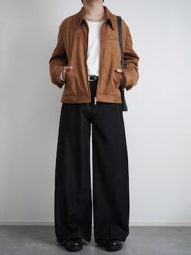 「SOCCE（ソーシー）のアイテム（パンツ）」を使った、itsukiさん（メンズ・167cm）の秋コーディネート