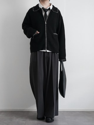 「SOCCE(ソーシー)の【防シワ】ウールミックスレギュラーカラーシャツ(シャツ/ブラウス)」を使った、itsukiさん(メンズ・167cm)の秋コーディネート