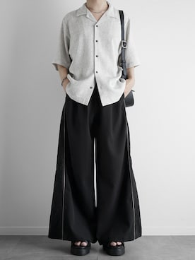 「HARE（ハレ）のアイテム」を使った、itsukiさん（メンズ・167cm）の夏コーディネート