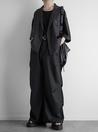 「SOCCE(ソーシー)の【接触冷感、抗菌防臭】レングスアソートサイドスリットタンクトップ(タンクトップ)」を使った、itsukiさん(メンズ・167cm)の春コーディネート