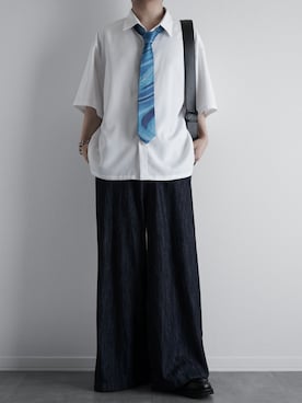 「アイテム（リング）」を使った、itsukiさん（メンズ・167cm・20代）の夏コーディネート