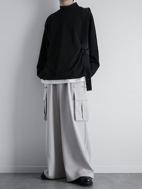 「アイテム（カーゴパンツ）」を使った、itsukiさん（メンズ・167cm・20代）の夏コーディネート