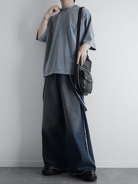 「アイテム（ショルダーバッグ）」を使った、itsukiさん（メンズ・167cm）の夏コーディネート