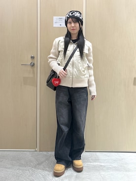 REiKAさん（レディース・153cm）の冬コーディネート