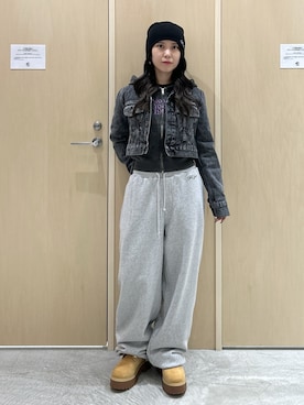 「X-girl（エックスガール）のアイテム」を使った、REiKAさん（レディース・153cm）の秋コーディネート