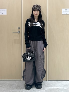 「X-girl（エックスガール）のアイテム」を使った、REiKAさん（レディース・153cm）の秋コーディネート