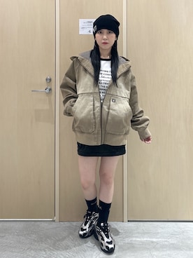 REiKAさん（レディース・153cm）の春コーディネート