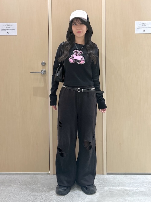 新品未使用☆ xgirl エックスガール セットアップ/ブラック STICKER HANDBAG（ハンドバッグ）｜X-girl（エックスガール）の