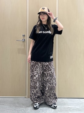 「アイテム（カーゴパンツ、ベージュ系）」を使った、REiKAさん（レディース・153cm）の秋コーディネート