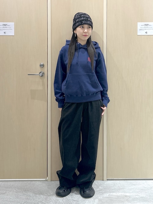 REVERSIBLE JACQUARD BEANIE（ニットキャップ/ビーニー）｜X-girl