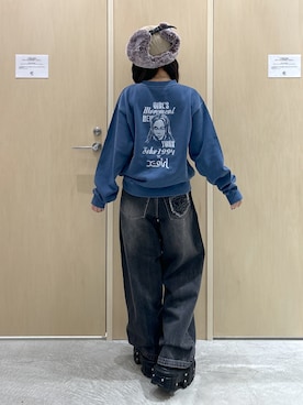 「X-girl（エックスガール）のアイテム」を使った、REiKAさん（レディース・153cm）の秋コーディネート