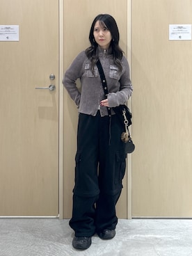 「アイテム（財布/小物）」を使った、REiKAさん（レディース・153cm）の秋コーディネート