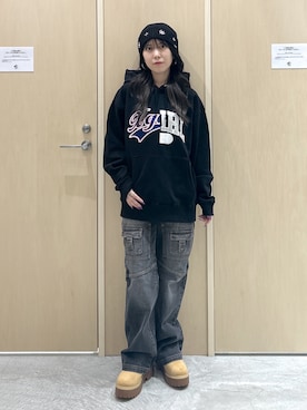 「X-girl（エックスガール）のアイテム」を使った、REiKAさん（レディース・153cm）の秋コーディネート