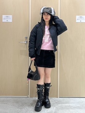 「アイテム（財布/小物）」を使った、REiKAさん（レディース・153cm）の秋コーディネート