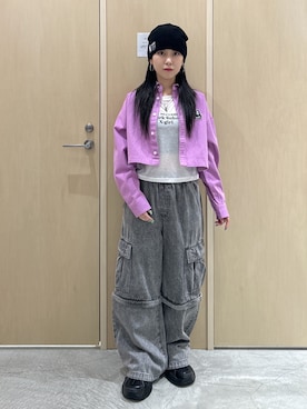 REiKAさん（レディース・153cm）の春コーディネート