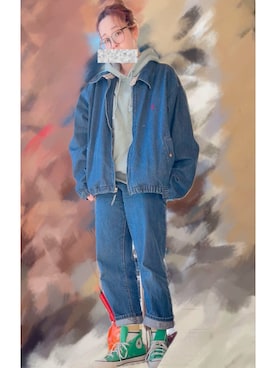 melon🍞さん（レディース・163cm）の冬コーディネート