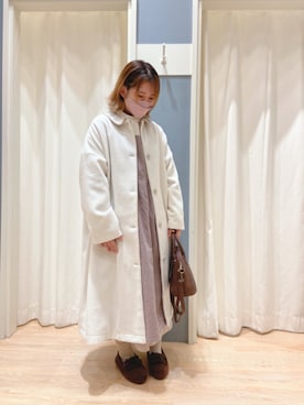 ﾐ ｲ ☽︎‪𓂃 𓈒𓏸◌‬さん（レディース・155cm）の冬コーディネート