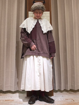 なぁさん（レディース・153cm）の秋コーディネート