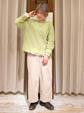 なぁさん(レディース・153cm)の冬コーディネート