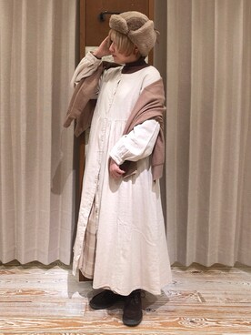 なぁさん（レディース・153cm）の冬コーディネート