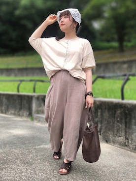 なぁさん（レディース・153cm）の夏コーディネート