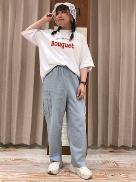 なぁさん（レディース・153cm）の夏コーディネート